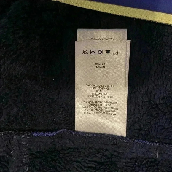 Columbia Phurtech baby blue and yellow long sleeve hood  soft shell jacket S - Picture 4 of 5